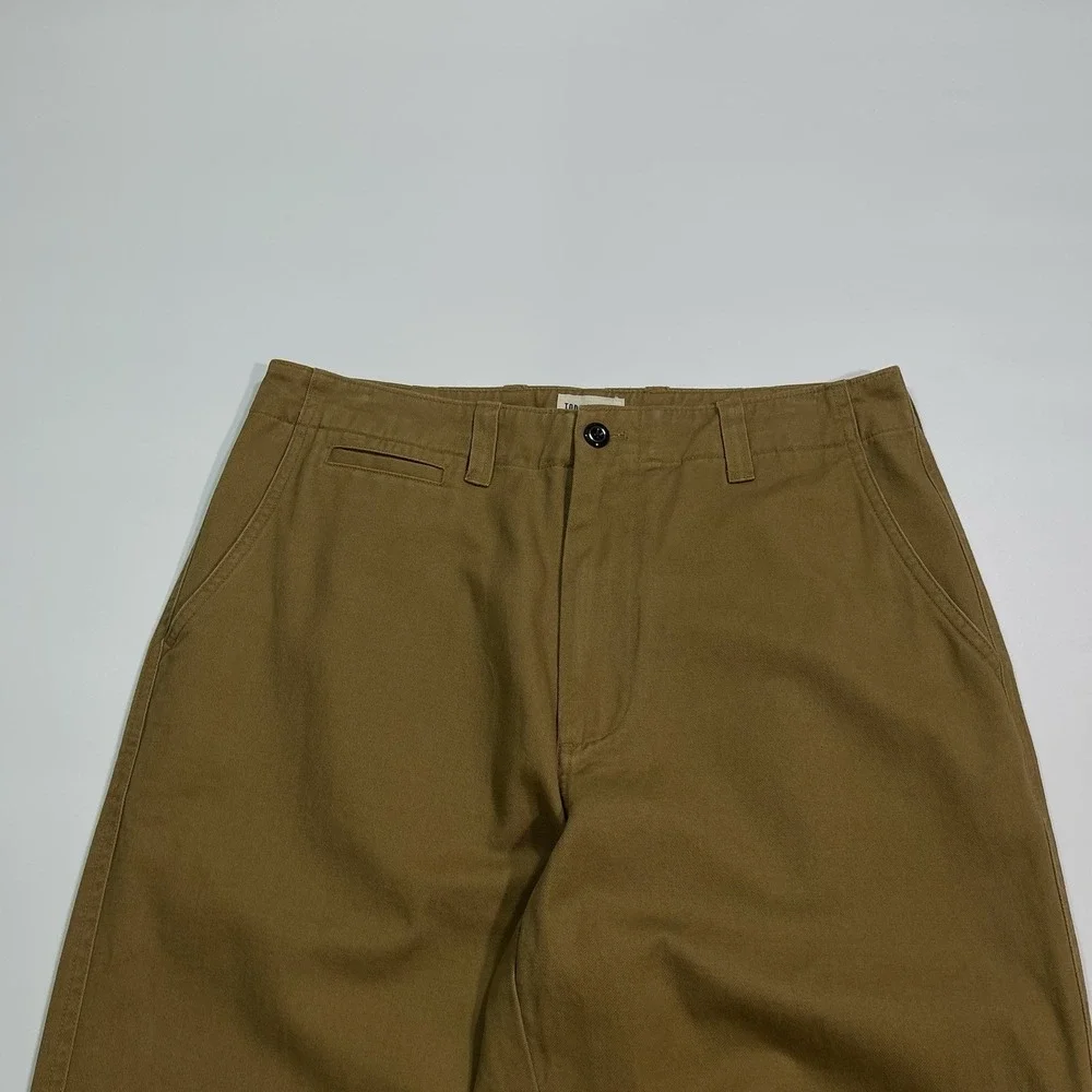 NWT Todd Snyder Relaxed Fit Chino British Khaki Mens Size 32x32 Designer Preppy